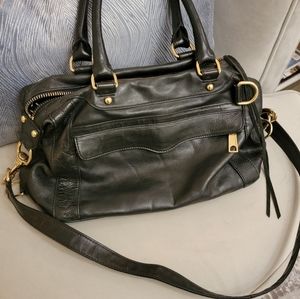 Rebecca Minkoff Morning After Bag Black Leather